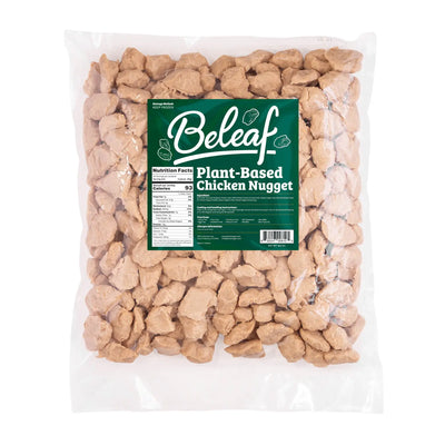 Beleaf Plant-Based Nugget - Foodservice Beleaf Vegan