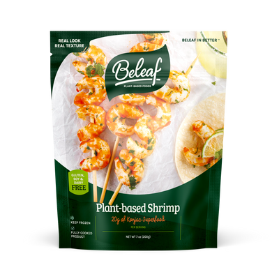 Beleaf Plant-Based Shrimp, 7 Ounce, 12 Per Case