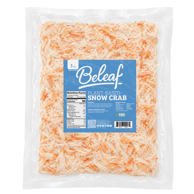 Beleaf Plant-Based Snow Crab – Foodservice