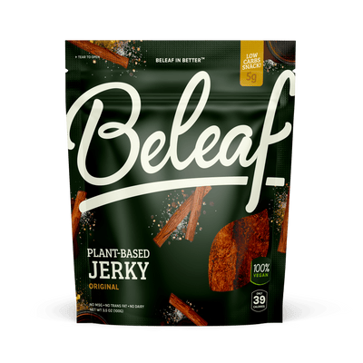Beleaf Plant-based Original Jerky, 3.5 Ounce