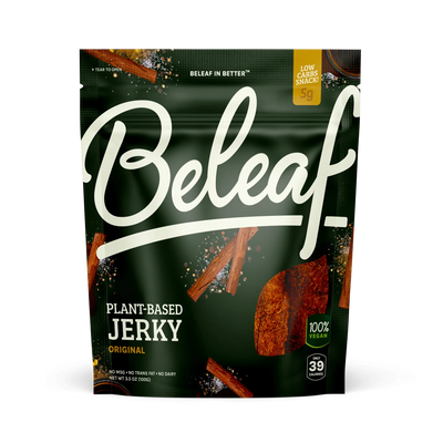 Beleaf Plant-based Original Jerky, 3.5 Ounce