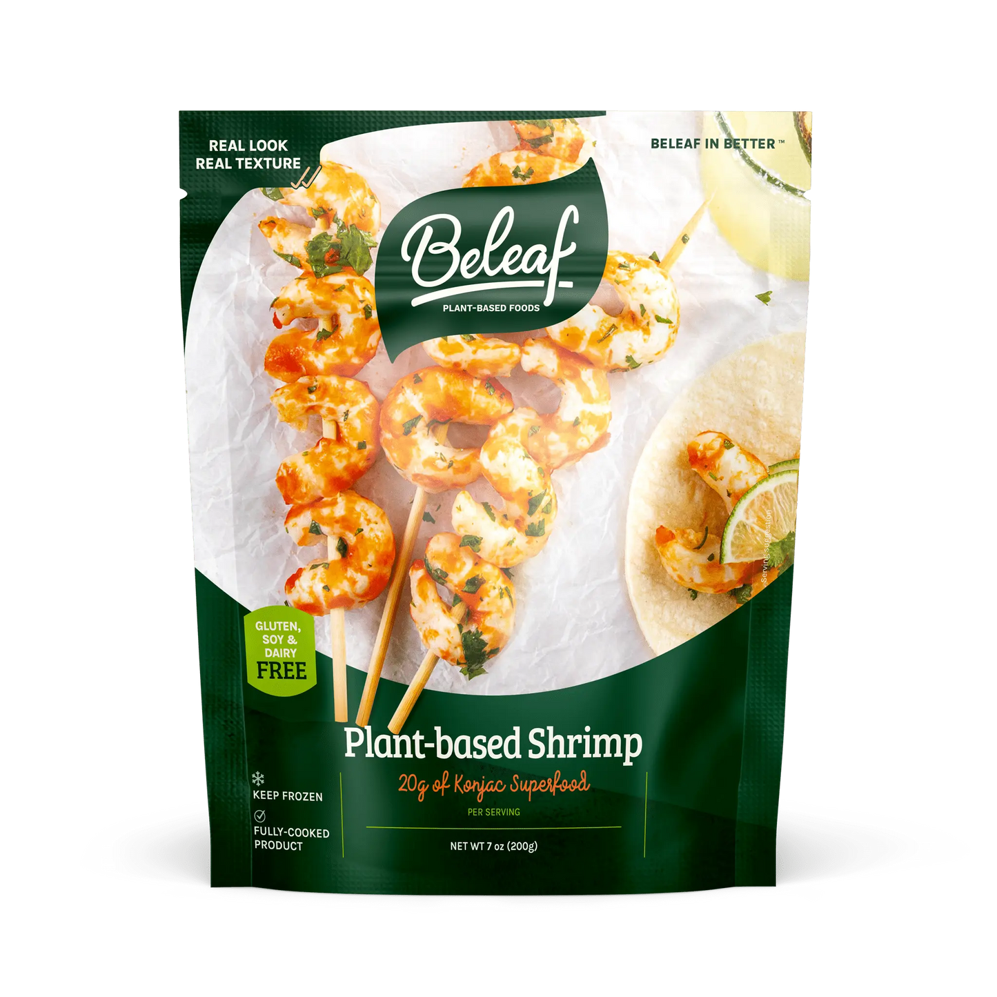 Beleaf Plant-based Shrimp, 7 Ounce