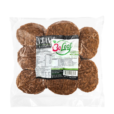 Beleaf Plant-Based Burger Patty - Foodservice Beleaf Vegan