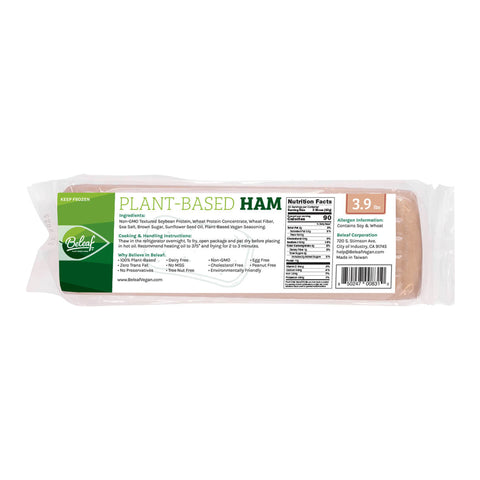 Beleaf Plant-Based Ham - Foodservice