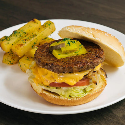 Beleaf Plant-Based Burger Patty - Foodservice Beleaf Vegan