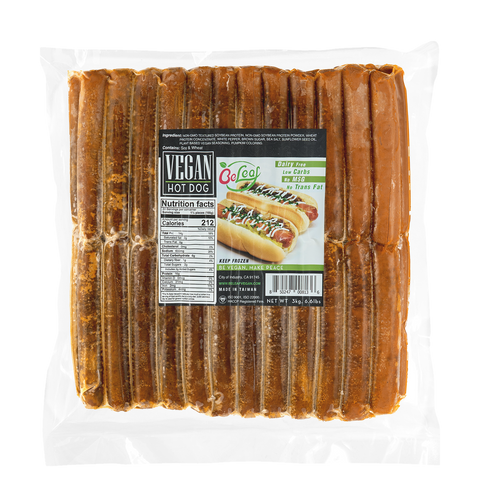 Beleaf Plant-Based Hot Dog - Foodservice