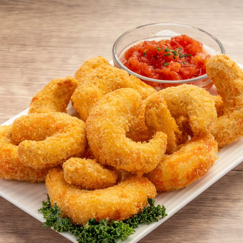 Beleaf Plant-Based Breaded Shrimp - Foodservice Beleaf Vegan